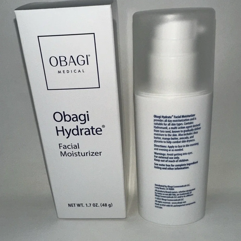 Obagi Medical Hydrate Facial Moisturizer 1.7oz NIB Shea Mango Butter‎ Avacado
